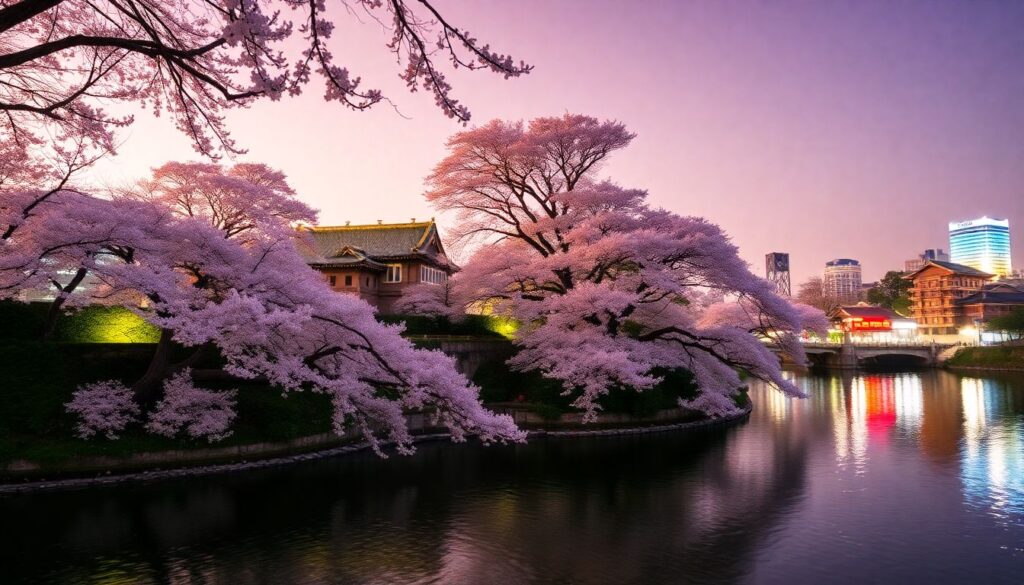 Япония в сезон цветения сакуры: когда ехать и где смотреть - иллюстрация