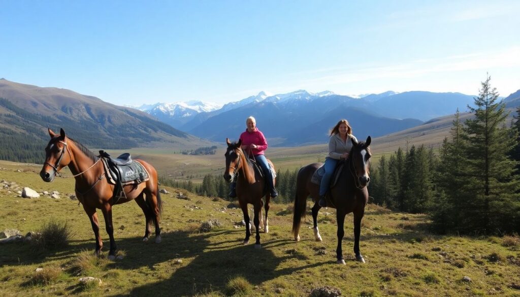 Горный Алтай: конные туры для начинающих - иллюстрация