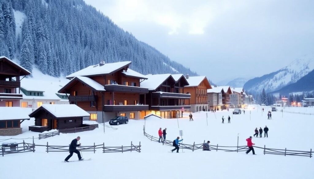 Горнолыжные курорты Австрии: обзор трасс и цен - иллюстрация