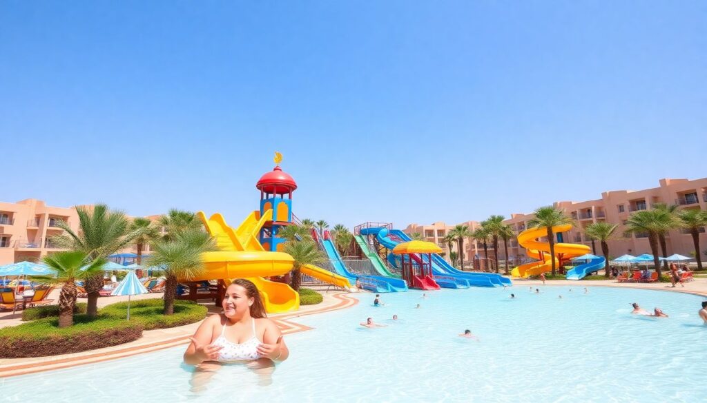 Лучшие отели Египта с аквапарком для семейного отдыха - иллюстрация