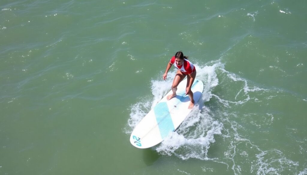 Лучшие места для серфинга для новичков - иллюстрация