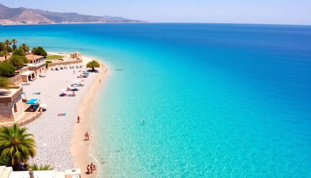 Родос или Корфу - иллюстрация