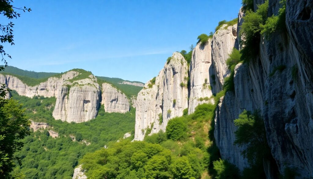 Лучшие места для скалолазания для начинающих - иллюстрация