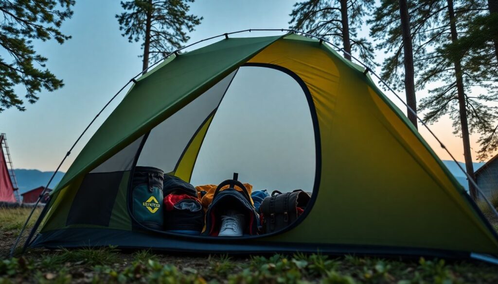 Как выбрать правильную палатку для похода - иллюстрация