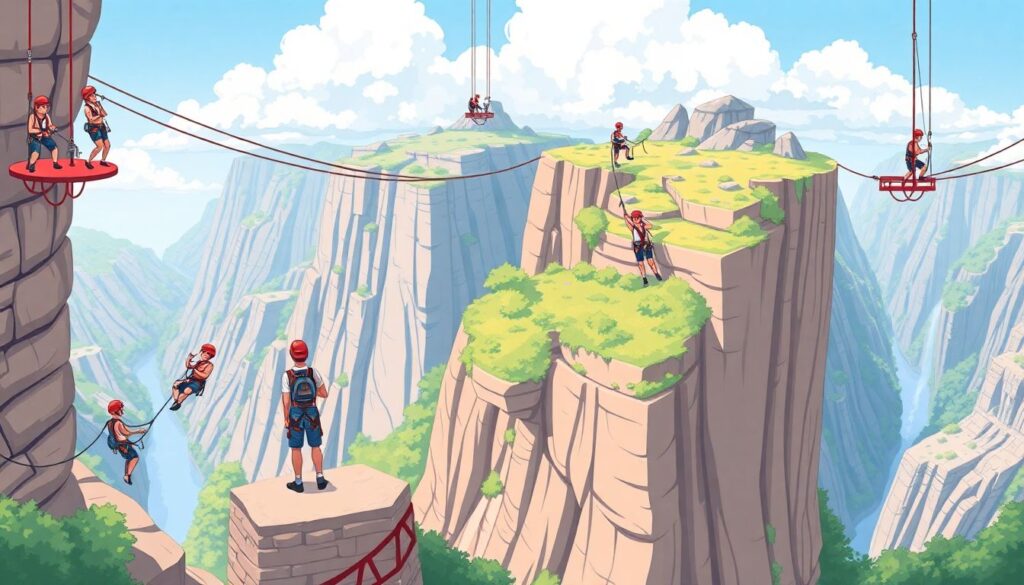 Лучшие места для банджи-джампинга в мире - иллюстрация