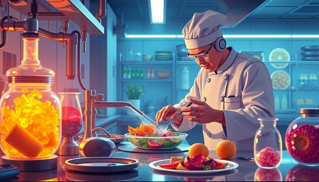 Самые необычные блюда - иллюстрация