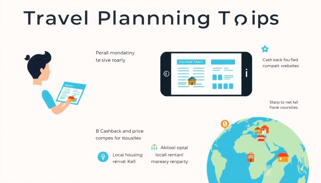 Как сэкономить на проживании в путешествии - иллюстрация