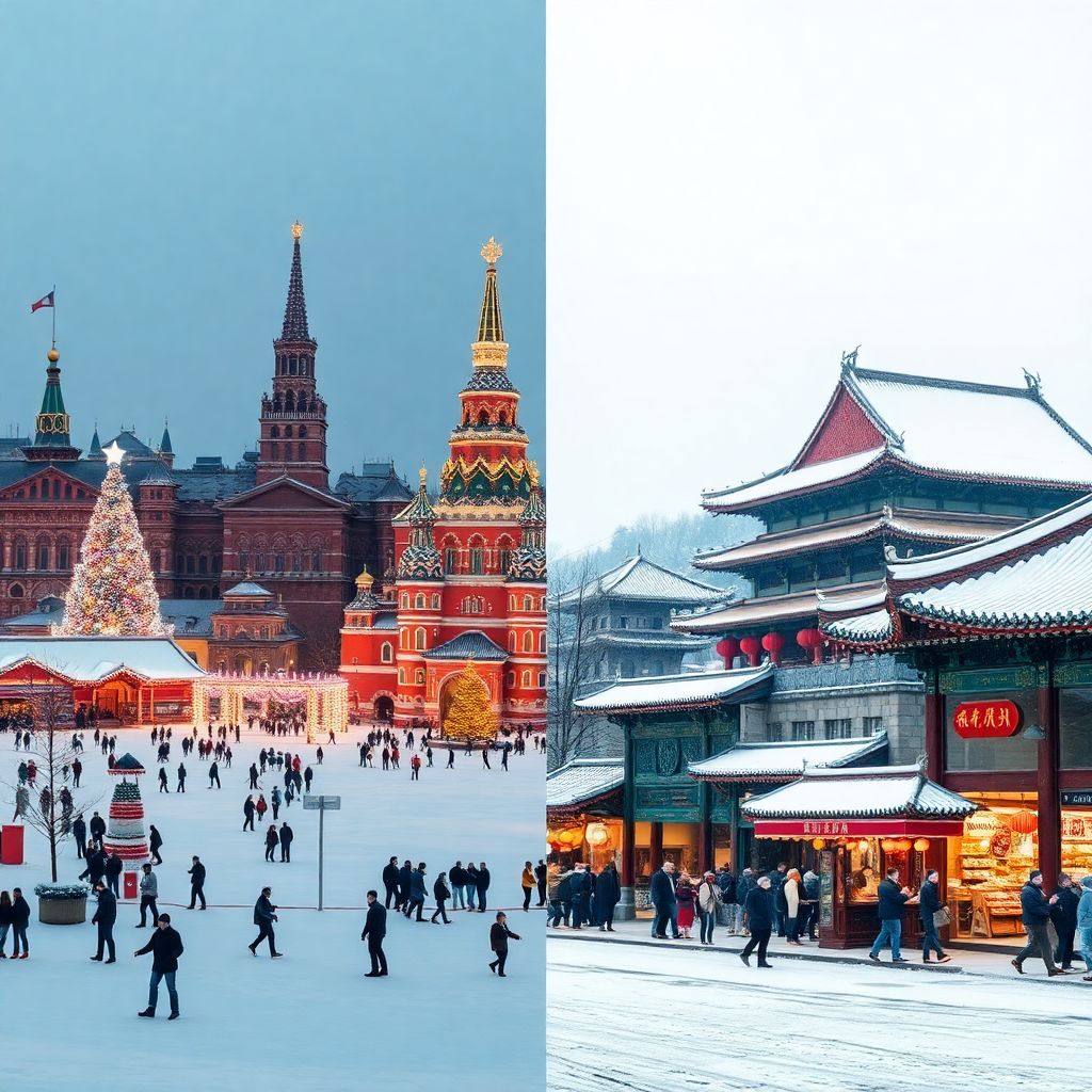 Где дешевле провести новогодние каникулы жителям Красноярска — в Москве или Пекине