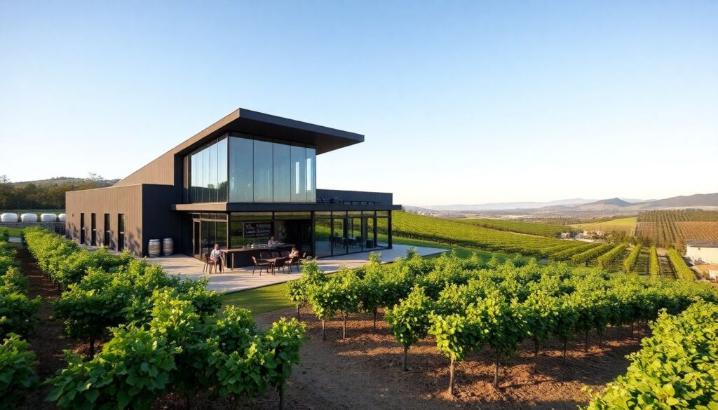 Самые красивые винодельни мира - иллюстрация