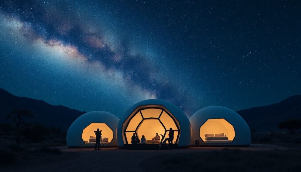 Лучшие места для наблюдения за звездами - иллюстрация