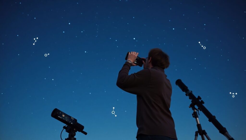 Лучшие места для наблюдения за звездами - иллюстрация