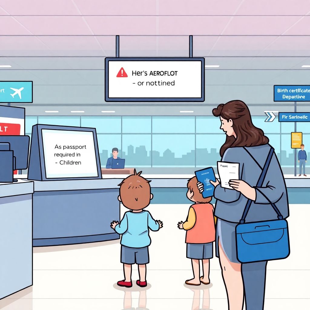 Аэрофлот изменил правила билетов для детей на международные рейсы с 20 января 2024 года