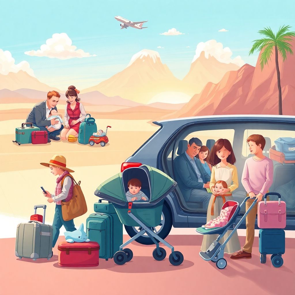 Путешествие с маленьким ребенком: советы родителям для комфортной поездки