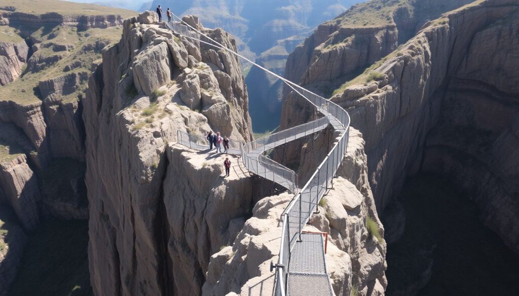 Самые опасные туристические тропы в мире - иллюстрация