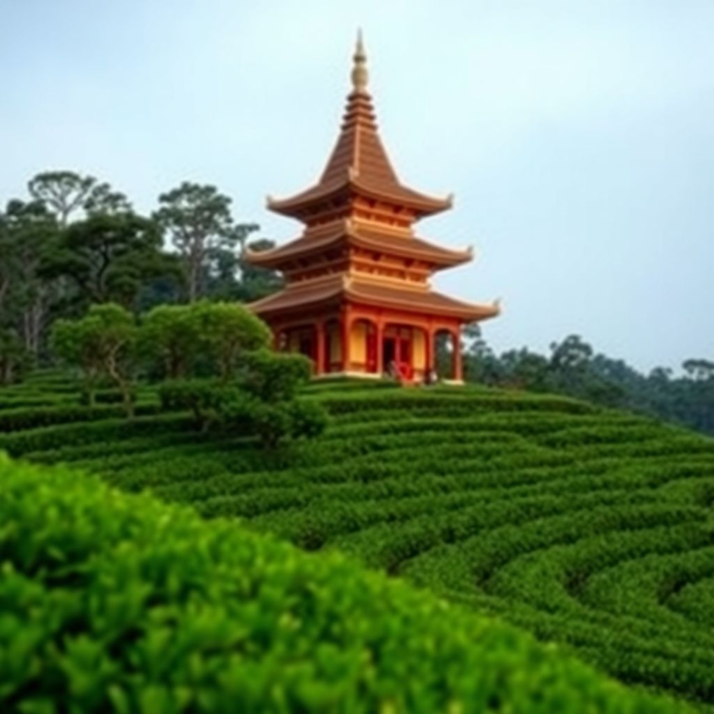 Чайные плантации и древние храмы: путешествие по культуре и природе Азии
