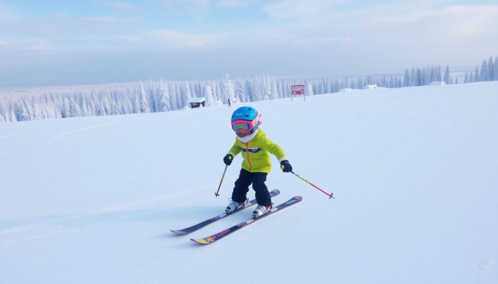 Горнолыжный отдых с детьми: лучшие семейные курорты - иллюстрация