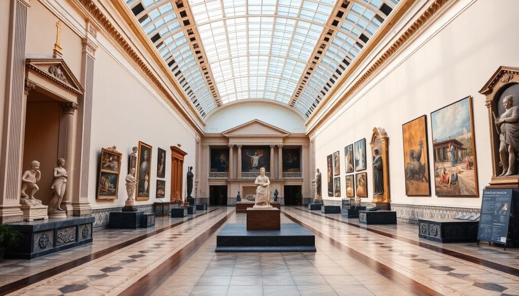 Лучшие музеи мира - иллюстрация