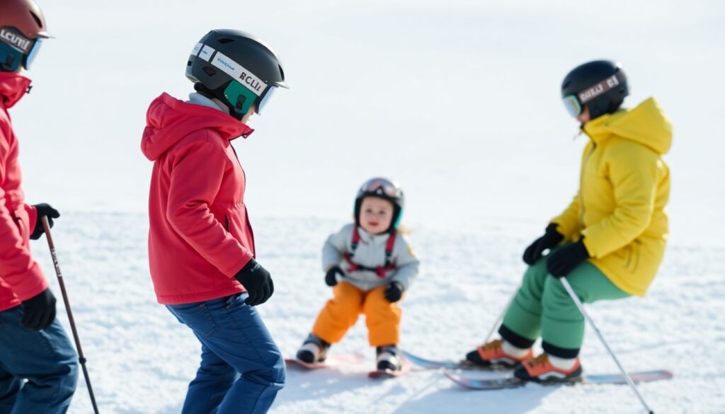 Горнолыжные школы для детей: где поставить ребенка на лыжи - иллюстрация