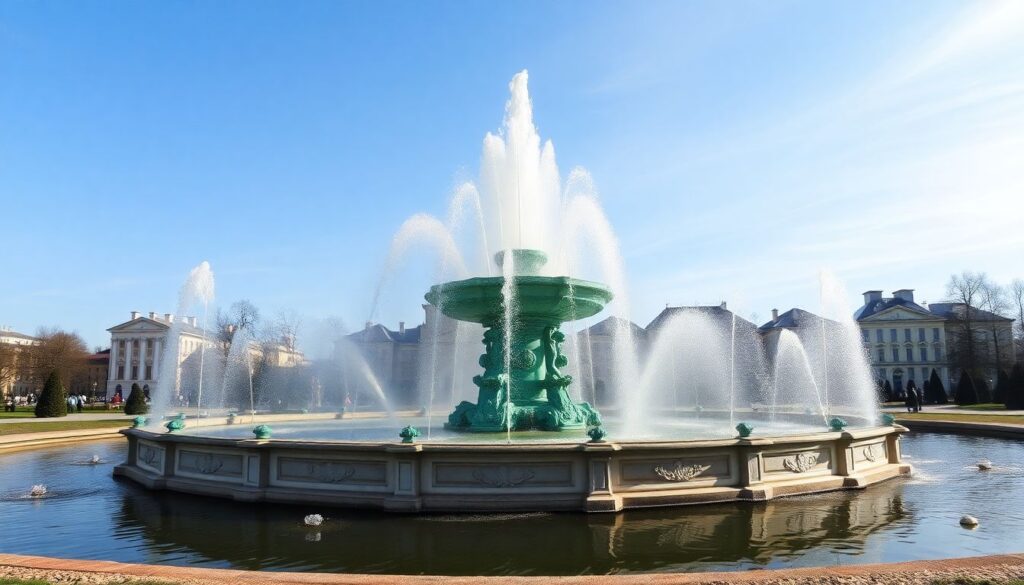 Что посмотреть в окрестностях Санкт-Петербурга: Петергоф - иллюстрация