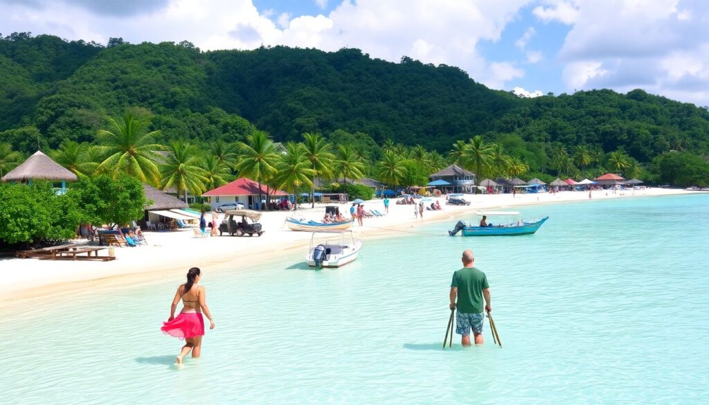 Отдых на Филиппинах: острова Боракай - иллюстрация