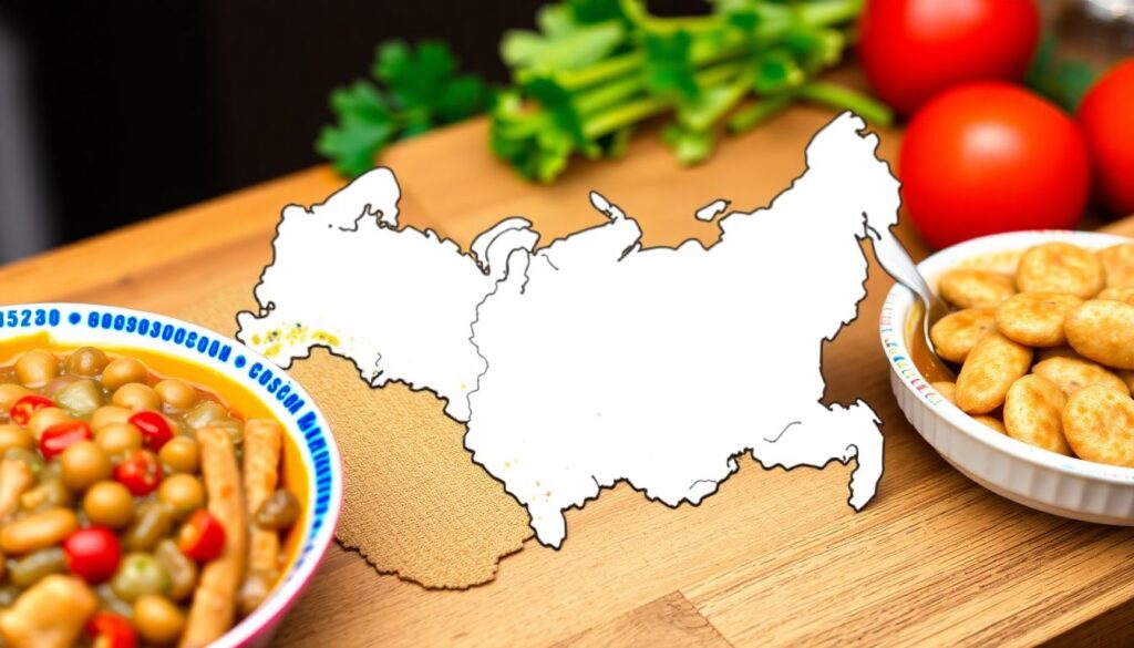 Национальная кухня России: что попробовать в разных регионах - иллюстрация