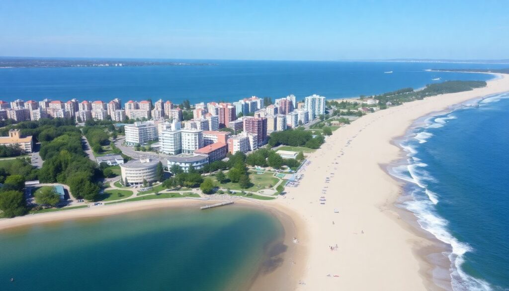 Отдых в Анапе: песчаные пляжи и лечебные грязи - иллюстрация