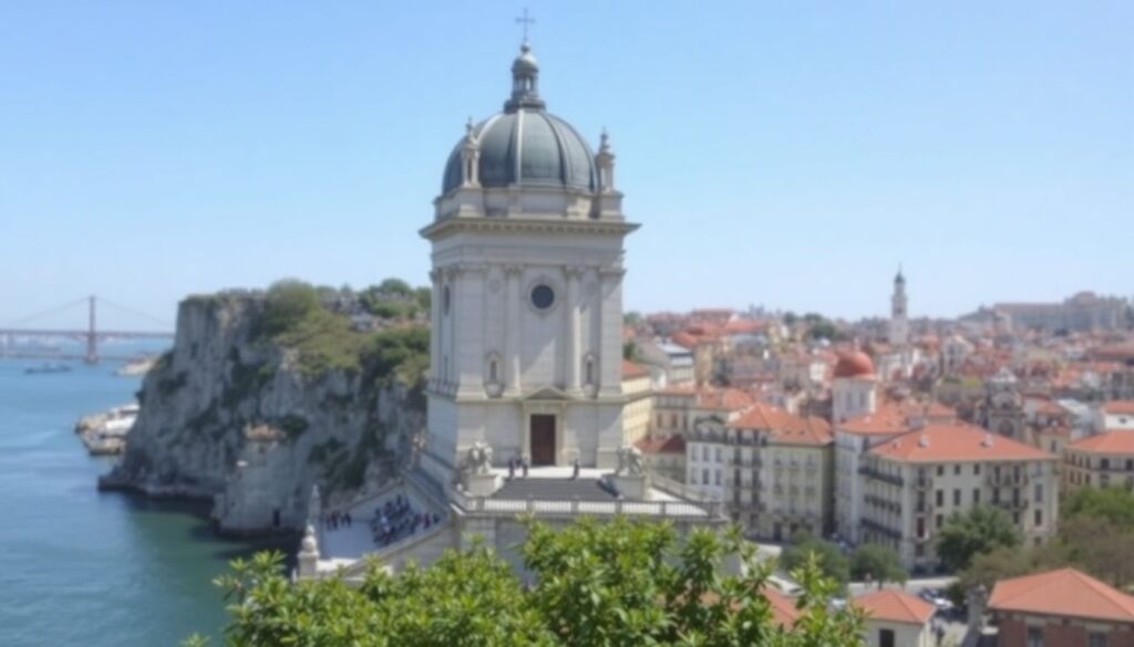 Путешествие в Португалию: Лиссабон - иллюстрация