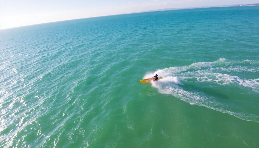 Лучшие места для кайтинга и виндсерфинга - иллюстрация