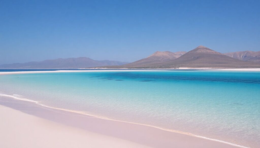 Самые необычные пляжи мира: розовые - иллюстрация