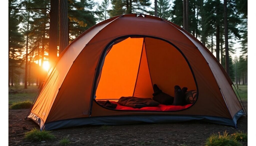 Поход с палаткой: чек-лист необходимых вещей - иллюстрация