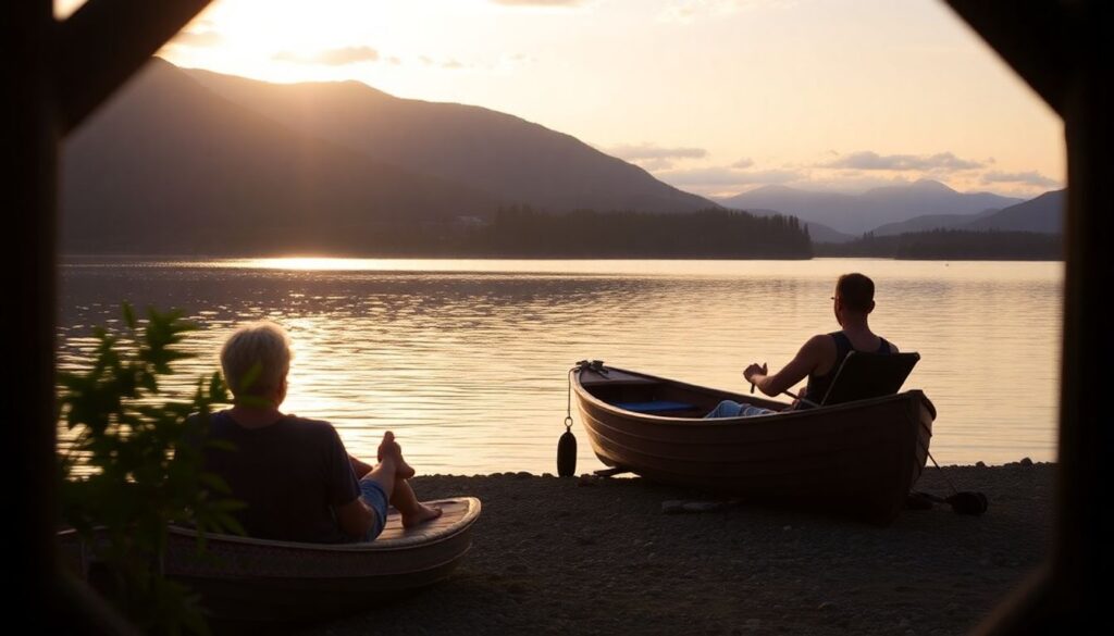 Отдых на острове Русский во Владивостоке - иллюстрация