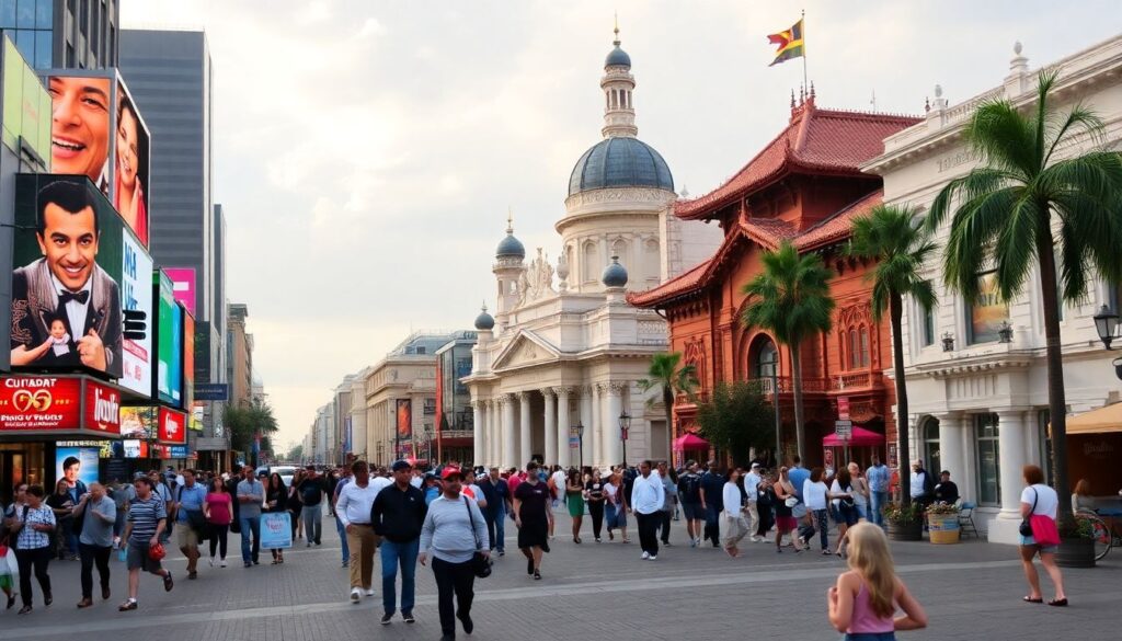 Самые посещаемые достопримечательности мира - иллюстрация