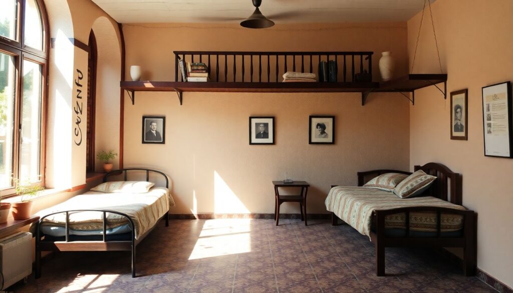 хостелы - иллюстрация