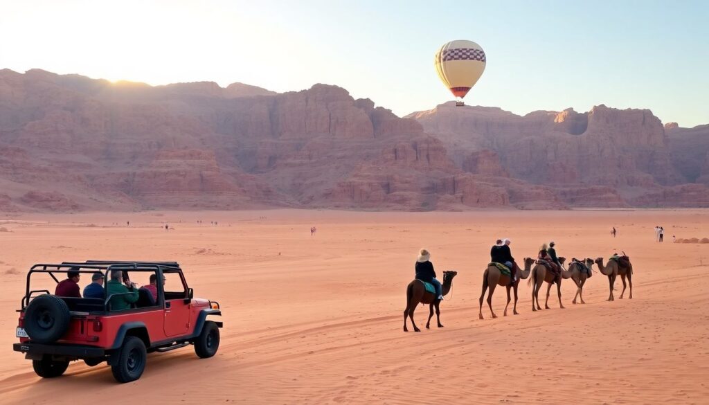 Путешествие в Иорданию: Петра и пустыня Вади-Рам - иллюстрация