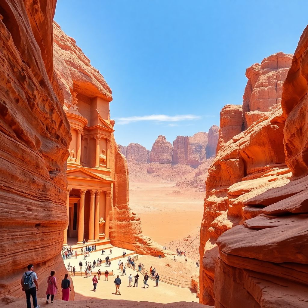 Путешествие в Иорданию: откройте тайны Петры и красоты пустыни Вади-Рам