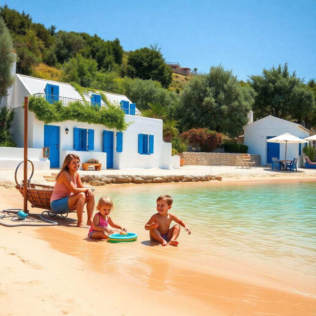 Отдых в Греции с детьми: как выбрать лучший остров для семейного путешествия