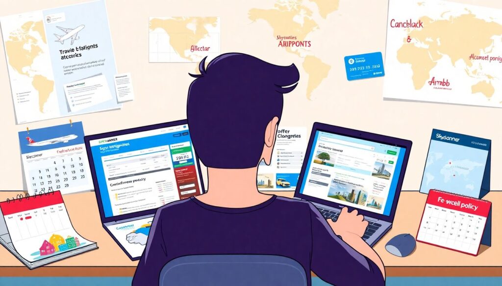 Как спланировать путешествие от А до Я: пошаговый план - иллюстрация