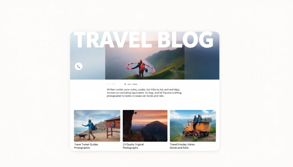 Как вести тревел-блог - иллюстрация