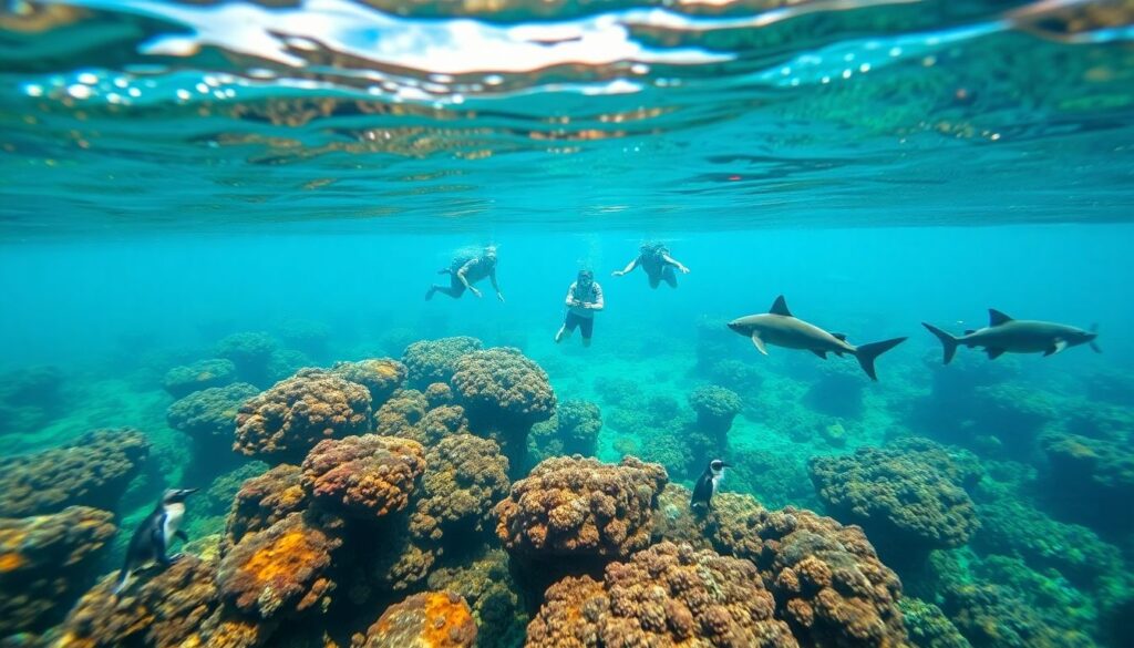 Лучшие места для снорклинга в мире - иллюстрация