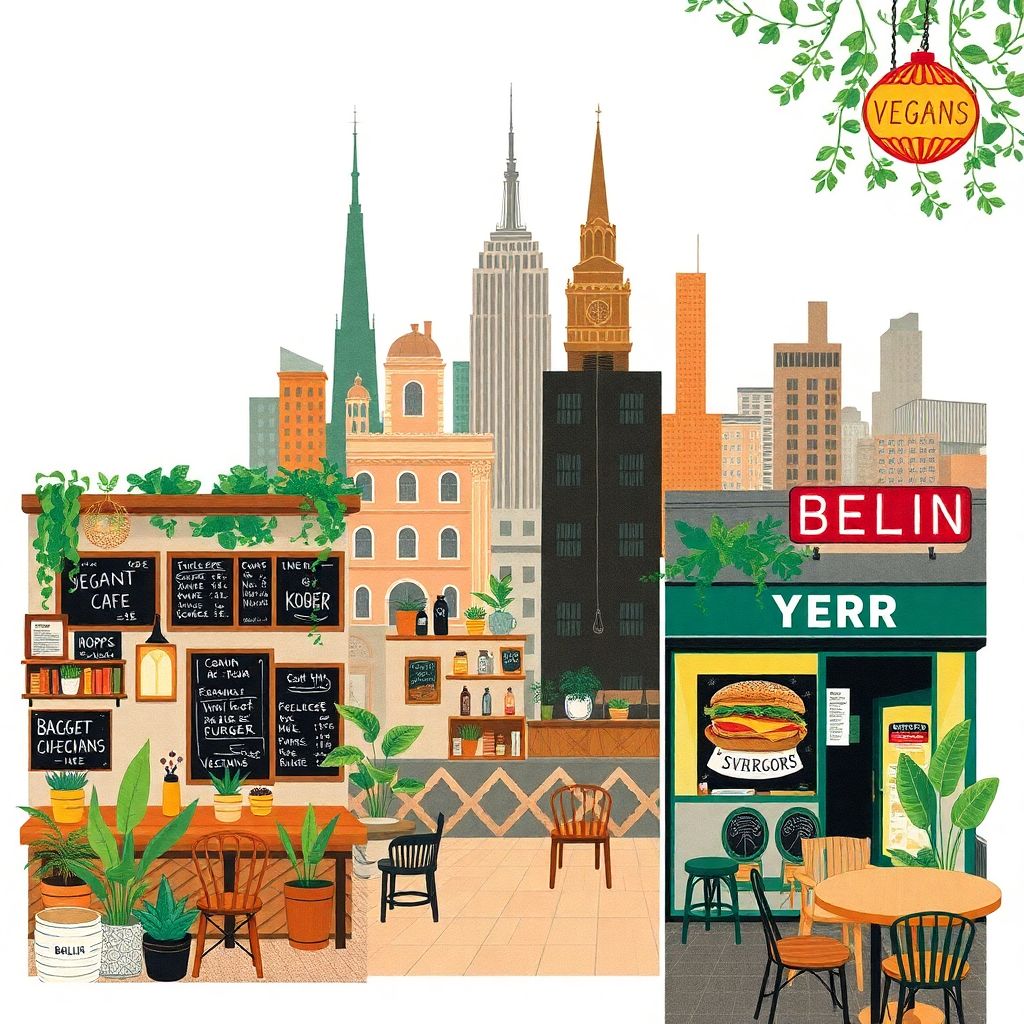 Лучшие вегетарианские и веганские кафе в популярных городах для здорового питания