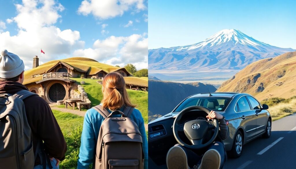 Путешествие в Новую Зеландию: маршрут по местам съемок "Властелина колец" - иллюстрация