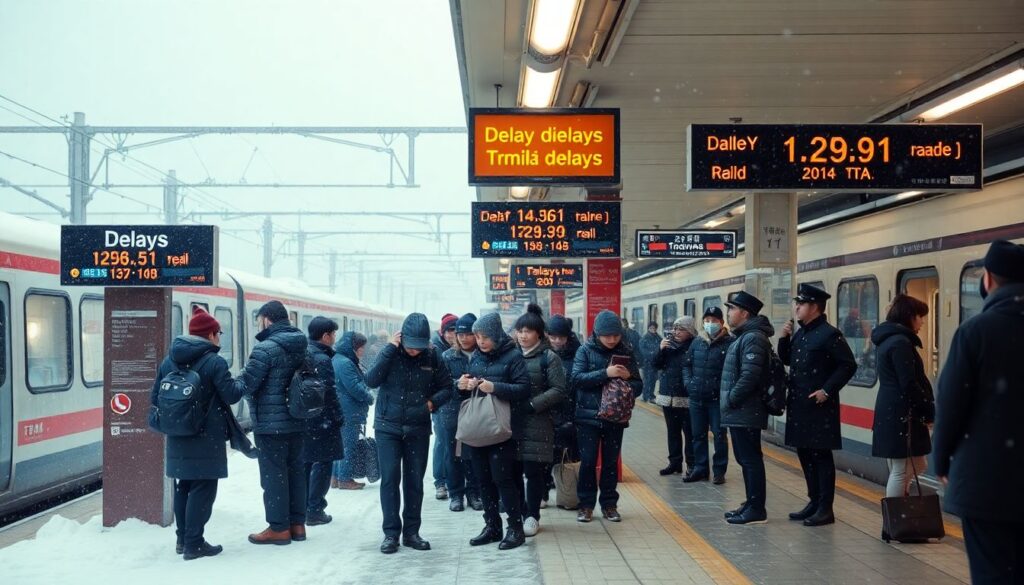 Путешествие по Японии на скоростных поездах синкансэн - иллюстрация