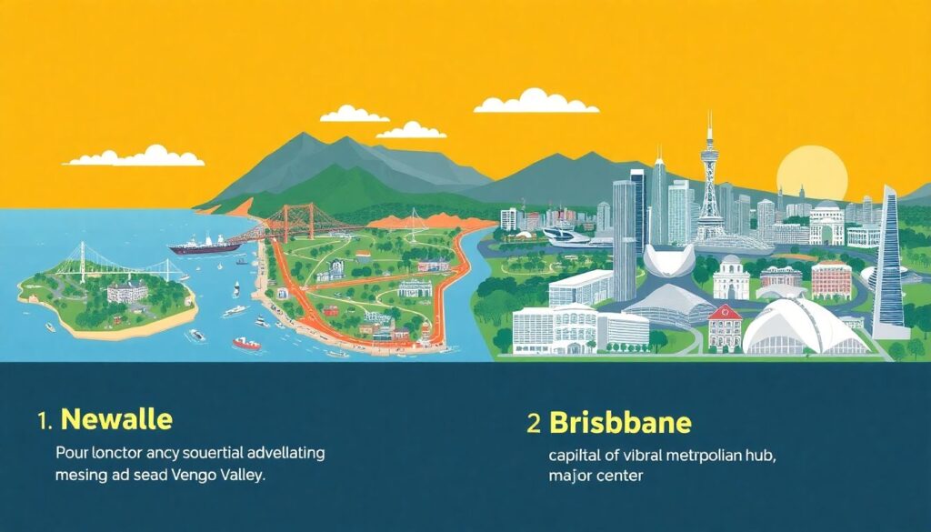 Путешествие по Австралии: от Сиднея до Большого Барьерного рифа - иллюстрация