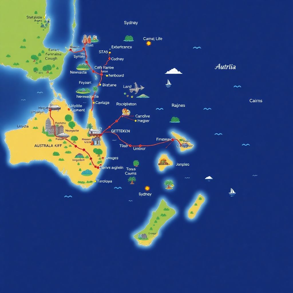 Путешествие по Австралии от Сиднея до Большого Барьерного рифа: маршрут и советы