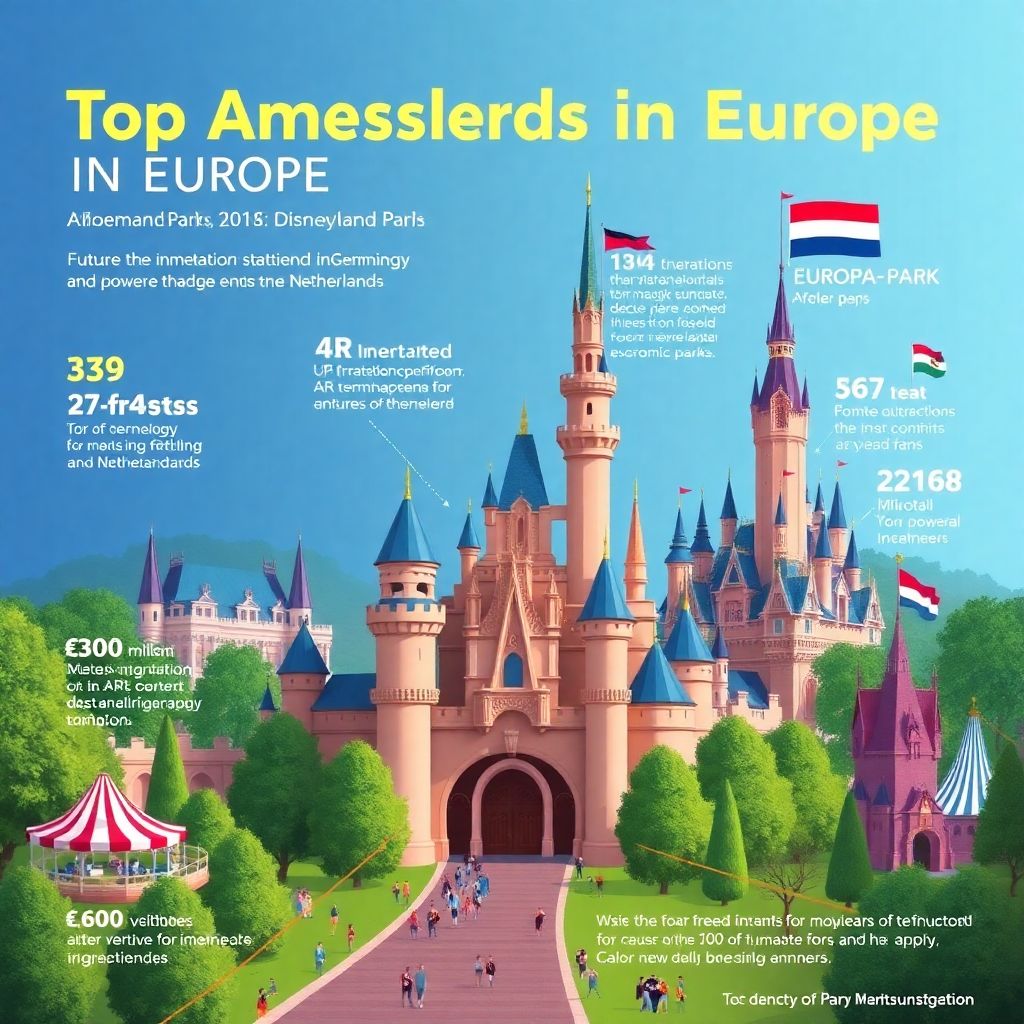 Лучшие парки аттракционов в Европе для отдыха с детьми и всей семьёй