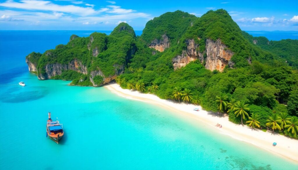 Самые красивые острова Таиланда: Пхи-Пхи - иллюстрация