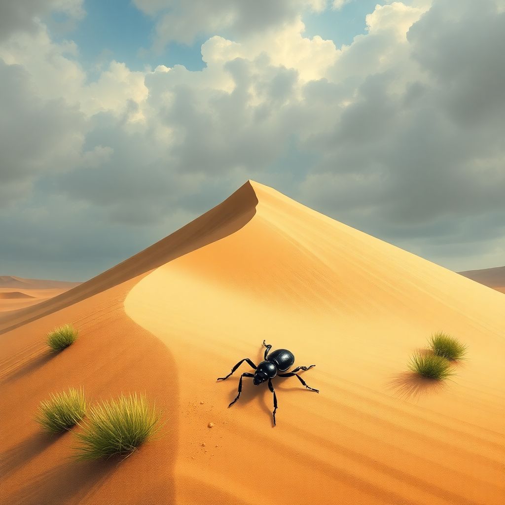 Дюны и дикие животные: удивительный мир природы среди песков