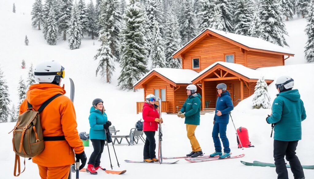 Лучшие горнолыжные курорты Финляндии - иллюстрация