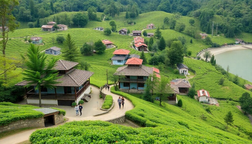 Отдых в Дагомысе: чайные плантации и чистое море - иллюстрация