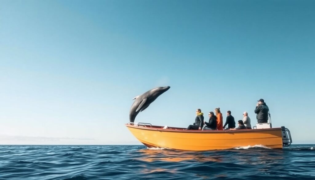 Лучшие места для наблюдения за китами - иллюстрация